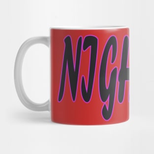 night simple design Mug